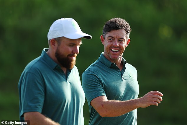 McIlroy partners Shane Lowry for Team Ireland at the Olympics at Le Golf National in Paris