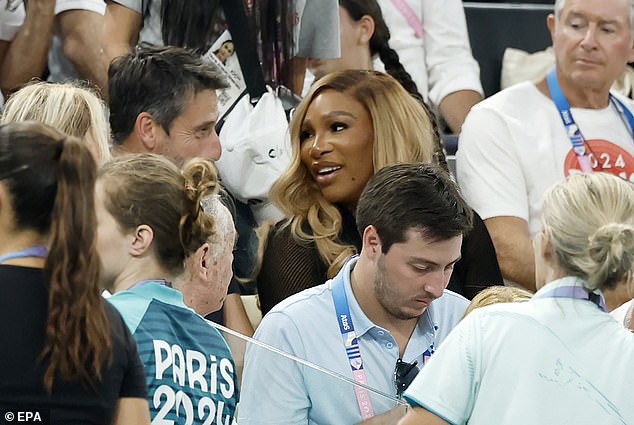 The tennis star accentuated her natural beauty with a light makeup palette.