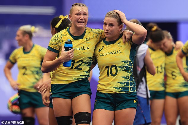 The women's team was expected to challenge for gold in Paris.