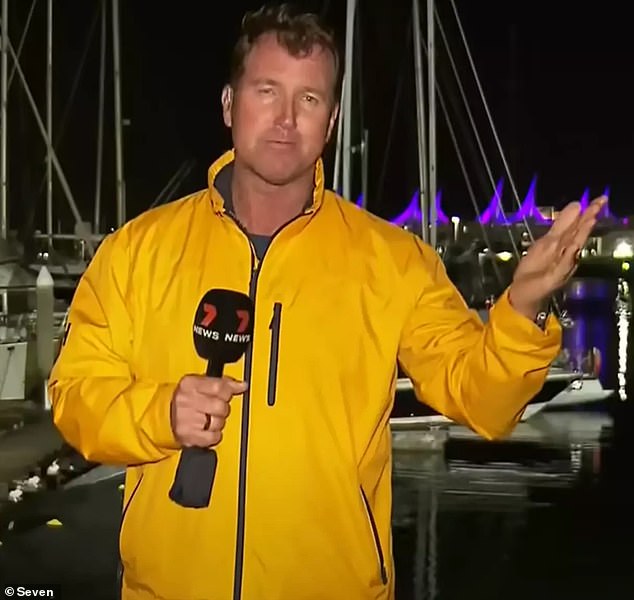 Burt posted a video thanking viewers for their loyalty, which was posted on the I Love Robina Facebook page and received 60,000 views. He appears in her latest weather report.