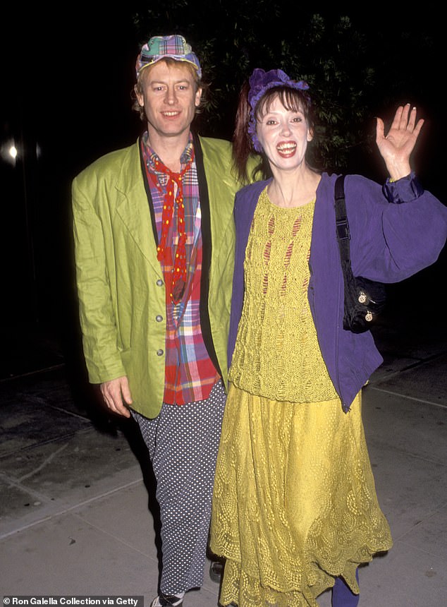 The couple was photographed in December 1990 at a premiere in Beverly Hills, California.