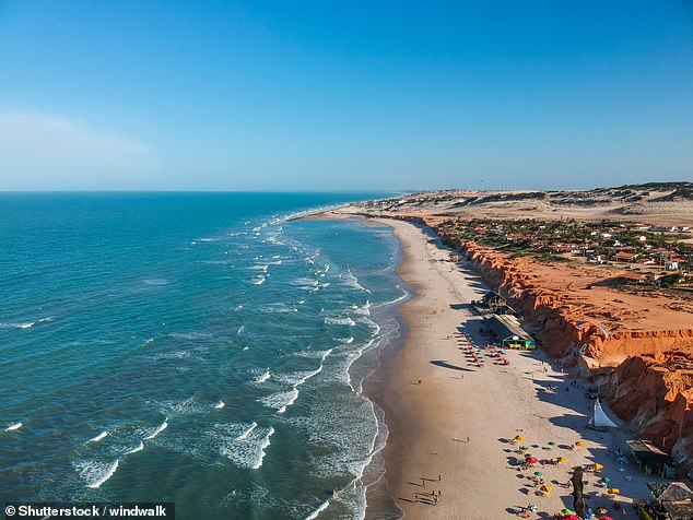 The British tourist was staying at a beachside guesthouse in the state of Ceará with his Brazilian partner when the couple were attacked by a violent robber.