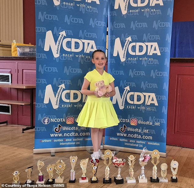 At the age of four, Amelia began competing and has even danced at the iconic Blackpool Tower Ballroom.