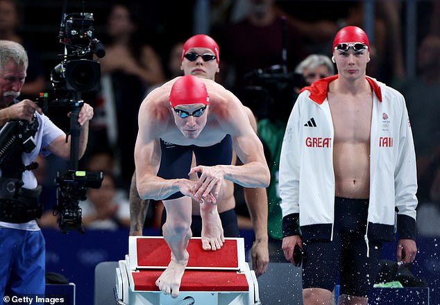 Tom Dean was impressive in the first change to maintain Team GB's early lead