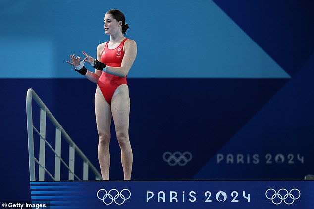 Andrea Sirieix is ​​aiming for gold with Team GB in the women's 10m synchronised platform diving on Wednesday