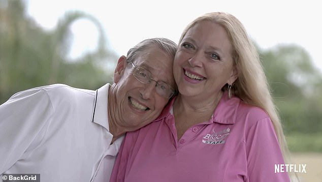 In 2004, Baskin refused to take a polygraph test related to the investigation. She later married Howard Baskin (left)