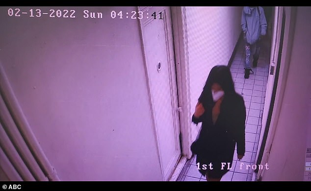 Security tapes show Nash sneaking into her building behind Lee, who didn't realize her stalker had entered before the front door closed behind her.