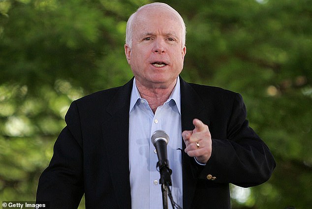 John McCain fought for 10 months against glioblastoma, the most aggressive form of brain cancer (pictured in 2007)