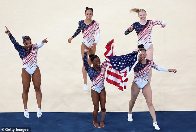 Discover all the hidden meanings behind the crystal-embellished leotards that Simone and her teammates, including Jordan Chiles, Suni and Jade Carey, wore to compete.