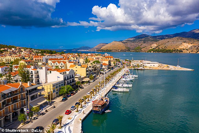 The capital, Argostoli (pictured), 