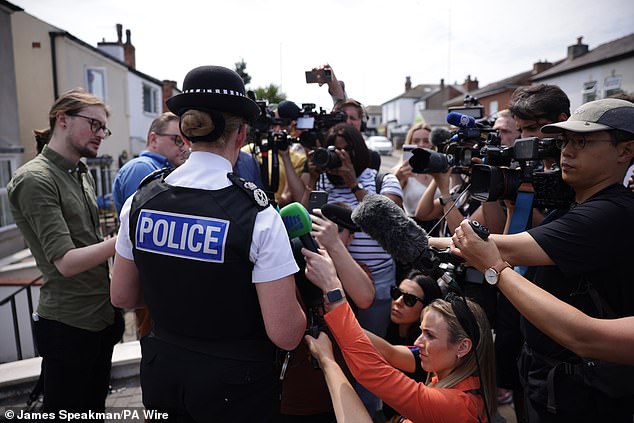 Merseyside Police Chief Serena Kennedy held a press conference on the riots this afternoon