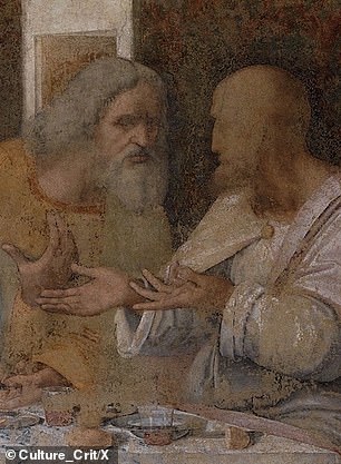 Rather than focusing on depicting Christ distributing bread and wine, da Vinci showed the apostles shocked by Jesus' news that someone would bring about his death.