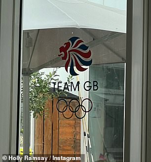 He also shared a snapshot of the Team GB logo.