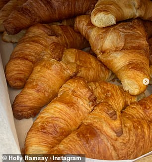 He made sure to include an obligatory photo of some croissants.