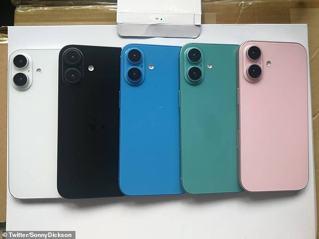 The iPhone 16 will also receive a design update that will offer a new five-color palette of white, black, blue, green, and pink, ditching the yellow and purple options it was originally rumored to have.