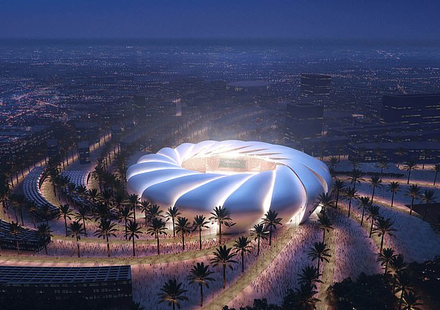 Armaco Stadium, located north of Al Khobar, is already under construction