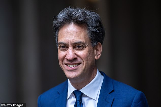 Ed Miliband (pictured July 23) took over as Energy Secretary, promising to turn Britain into a 