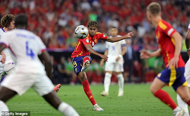 Yamal had earlier sparked Spain's comeback by scoring an incredible equaliser to become the youngest goalscorer in Euro history.