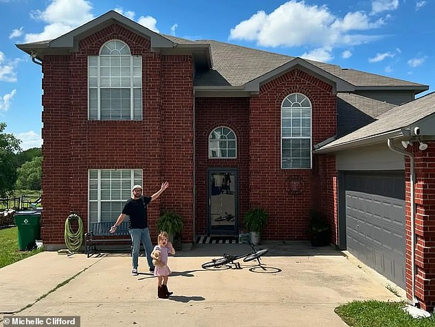 Clifford and her husband purchased a 2,400-square-foot home in Celina, Texas, for approximately $600,000.