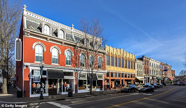 Franklin, Tennessee, at number four, has a relatively high proportion of arts, entertainment and leisure businesses.