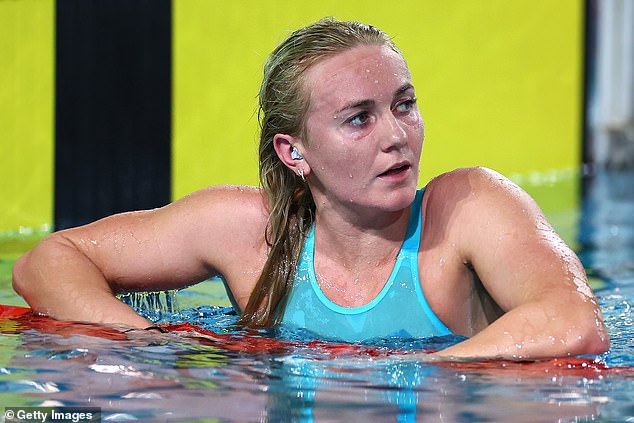 The swimming champion says she has never felt better prepared for any competition just days before defending her Olympic titles.