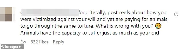 The family's drastic lifestyle change has sparked intense debate in the comments on their posts, fueled by Ahimsa's claims that vegan products 