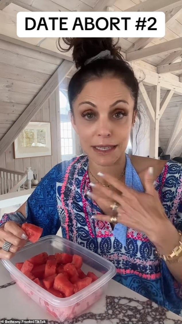 Bethenny also felt uncomfortable about how inseparable she seemed from the powerful Jewish man she was staying with in a particularly wealthy neighborhood in the Hamptons, as they constantly moved locations to find a more appealing restaurant.