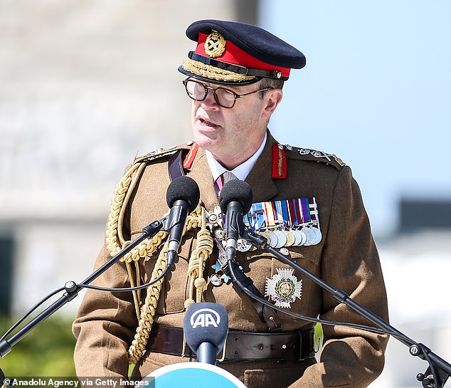 General Sir Patrick Sanders said Russia, Iran and China pose an even greater threat than the Nazis did in 1939.