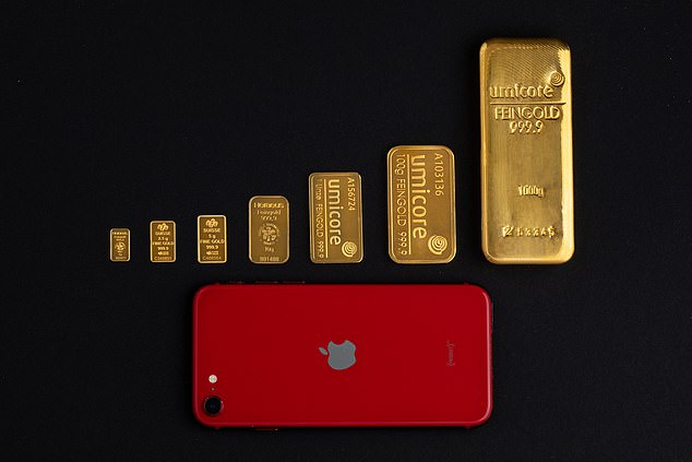 It's not all about size: Brits are opting to buy smaller gold coins and bars like these