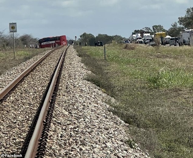 Three people have died, two are fighting for their lives and dozens more have been injured following a horrific crash in North Queensland.