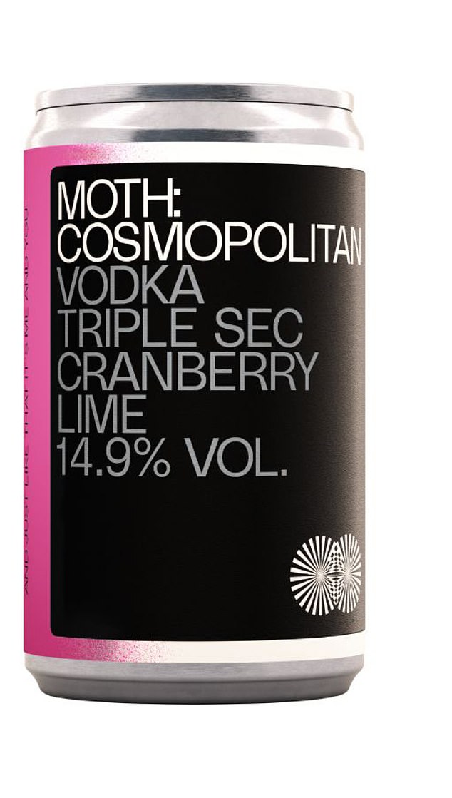 The MOTH Cosmopolitan Vodka can isn't the most exciting option out there, but it's satisfyingly sweet and has a refreshing hint of lime.