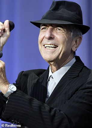 Martin would leave his position as Grossman's assistant a year later, before representing a then-unknown Leonard Cohen (seen here in 2009) for three years.