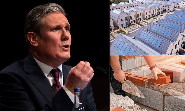 Lofty ambitions: Labour pledges to build 1.5 million homes over next five years - but what other help will it offer first-time homebuyers?