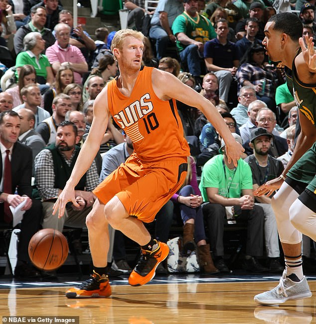 Before the Olympics, Budinger was a star basketball player and even played in the NBA.