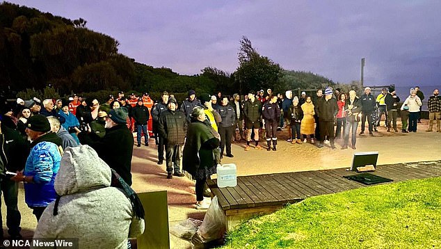 Vigil held at dawn for alleged murder of fisherman Andrés Pancha