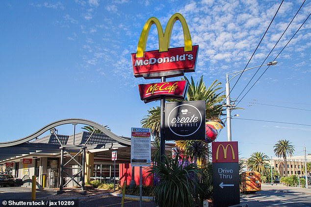 A McDonald's Australia spokesperson confirmed to FEMAIL that all standard cheeseburgers contain onions and pickles unless requested to be removed.