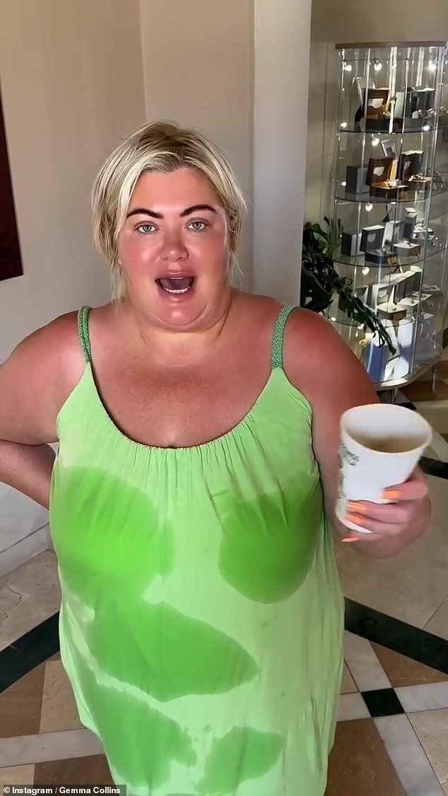 The TOWIE alum flaunted her wealth by jetting off on a luxury jet just days after spending £1000 a night on a trip to Benidorm.