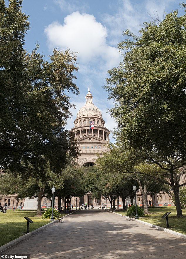 The Texan is said to have thought about running for governor of the Lone Star State and there are rumors that he even considered running for president. Pictured: the Texas State Capitol building