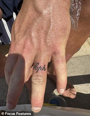 JJ got Soph tattooed on his ring finger