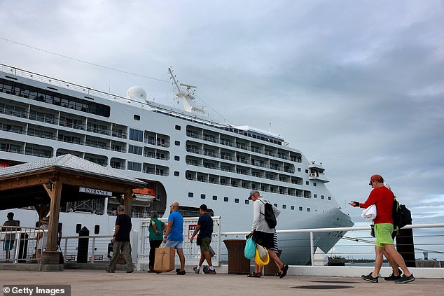 Gary advised cruise fans to avoid boarding during peak season due to crowds (file image)