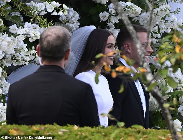 McCaffrey and Culpo tied the knot in a dreamy seaside chapel near Taylor Swift's home