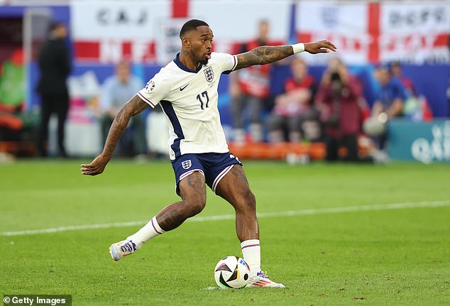 The eyes say it all: Toney's no-look penalty against Switzerland, which he joked about in front of the English fans