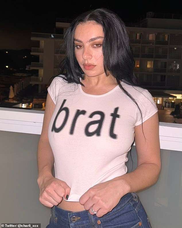 'Brat' is Charli XCX's sixth album (pictured)