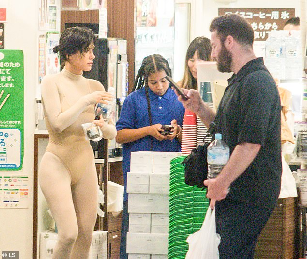 Kanye West's wife Bianca Censori dismissed concerns about her risqué outfit in the presence of the rapper's children while heading on a shopping trip in Tokyo on Thursday.