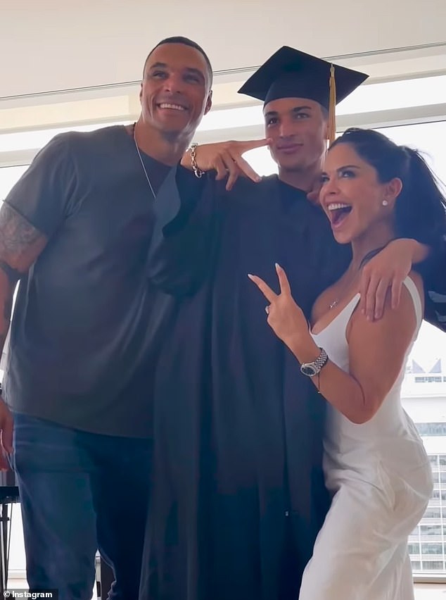 Just days before Lauren and Jeff's trip to Greece in early June, the former reporter put on another dazzling display as she and the Amazon founder celebrated their eldest son's college graduation.