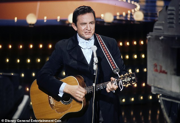 The Folsom Prison Blues singer notably performed at several prisons, including playing at Leavenworth Prison in 1968 for an audience of 1,200; seen in 1969