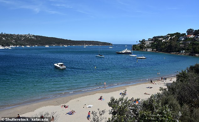 The name of the beach (pictured) was associated with the nearby orchards that were managed by people from the Chinese community during the 19th century.