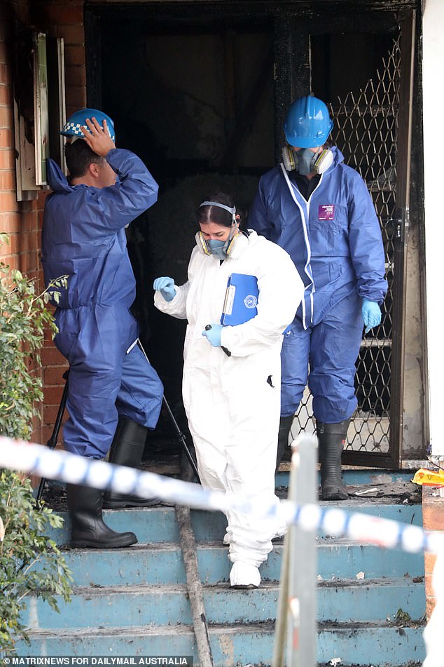 The State Crime Command's homicide squad along with the arson squad have launched an investigation into the exact circumstances that led to the fire.