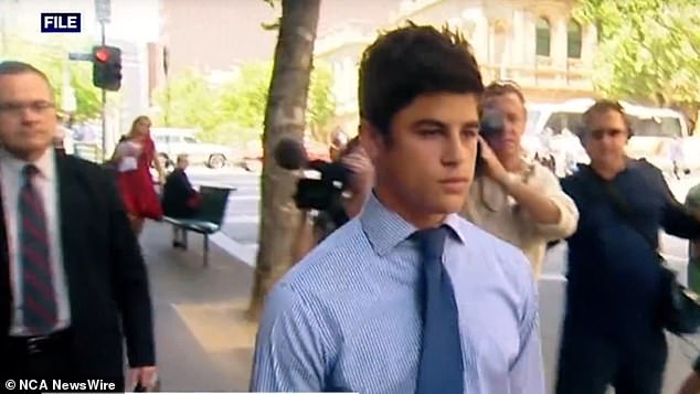 Nick Bracks (pictured in 2007), who was caught drink-driving when he was 20, has spoken out in defence of Peter Dutton's son.