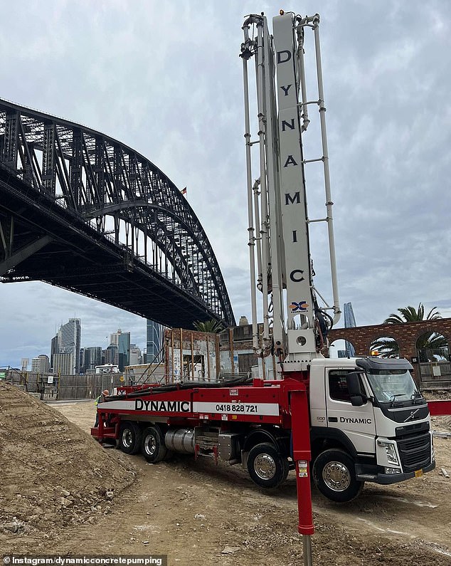 The project has been delayed for more than two years and has cost the city more than $89 million, a figure that could rise to $110 million once completed (pictured: construction of the pool).